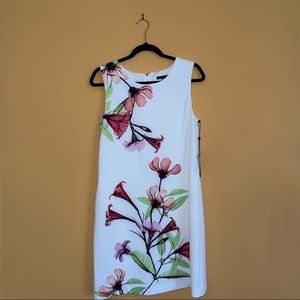 Tommy Hilfiger White Floral Dress
